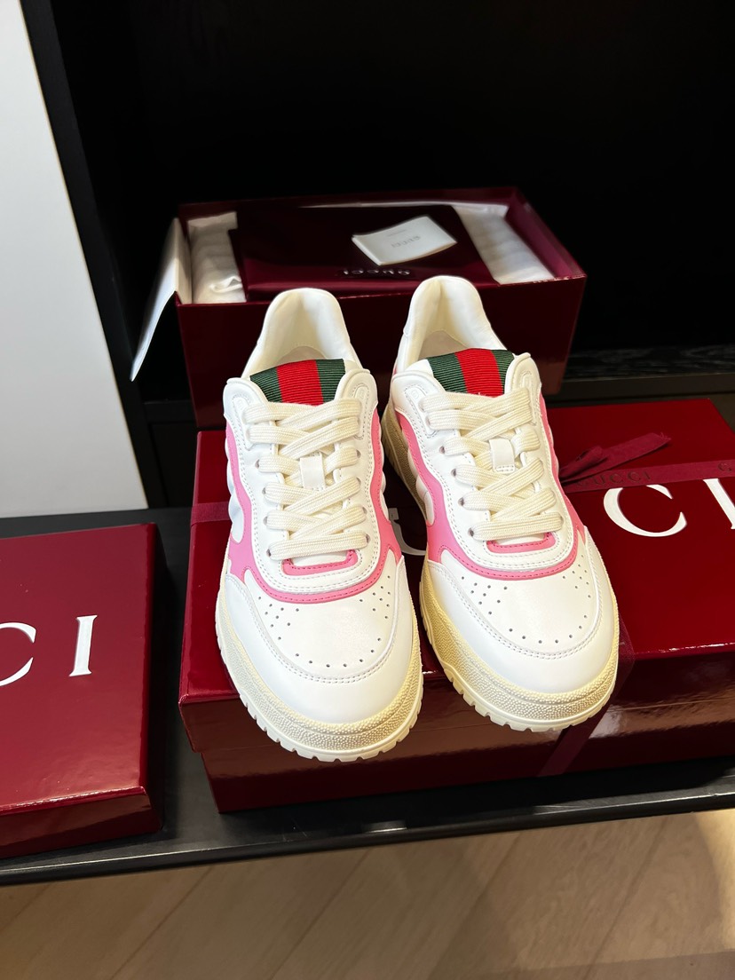 グッチ「Gucci」グッチ バスケットスタイル スニーカー / レザースニーカー