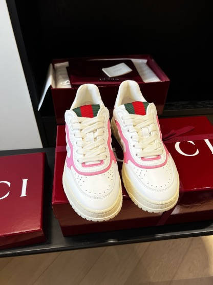 グッチ「Gucci」グッチ バスケットスタイル スニーカー / レザースニーカー