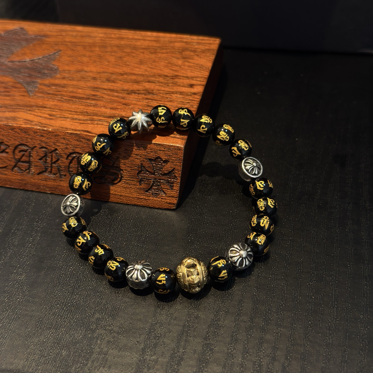 クロムハーツ「Chrome Hearts」ブレスレット - ヴィンテージ＆ロックテイスト ペア用