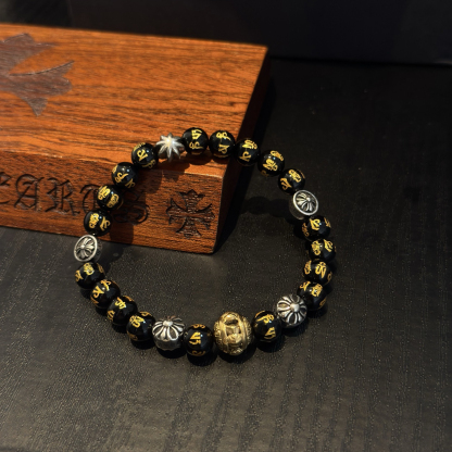 クロムハーツ「Chrome Hearts」ブレスレット - ヴィンテージ＆ロックテイスト ペア用