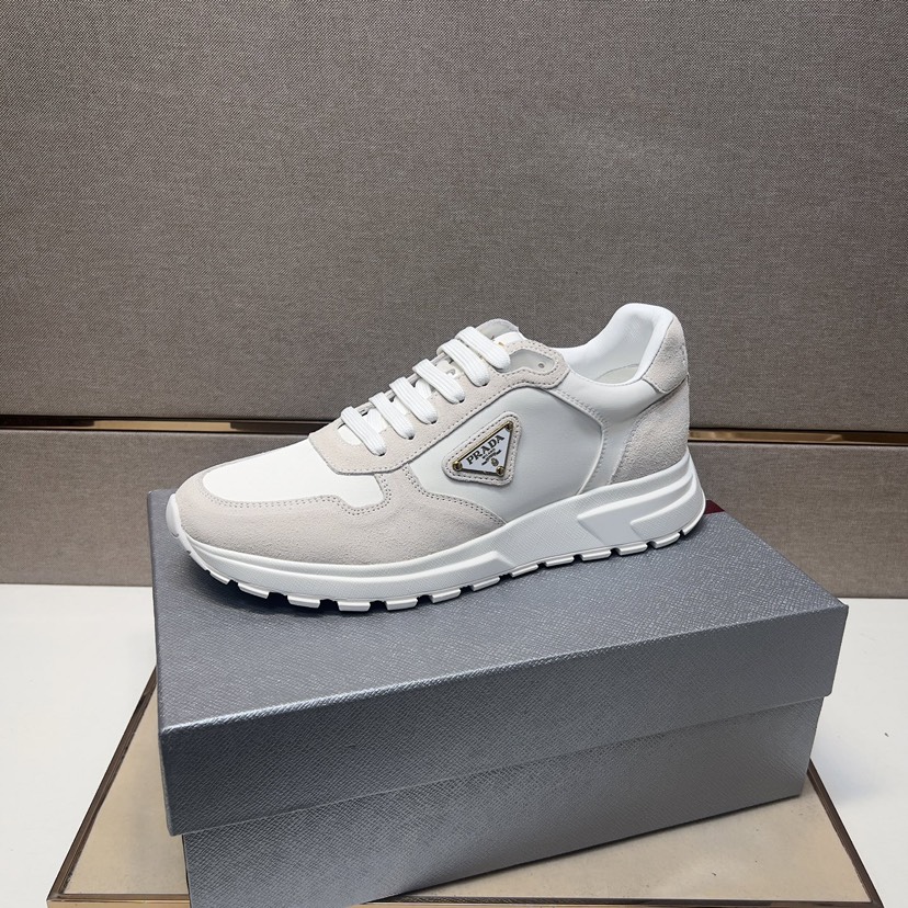 プラダ「Prada」プラダ プレミアムスニーカー (2026年春夏モデル) / レザースニーカー