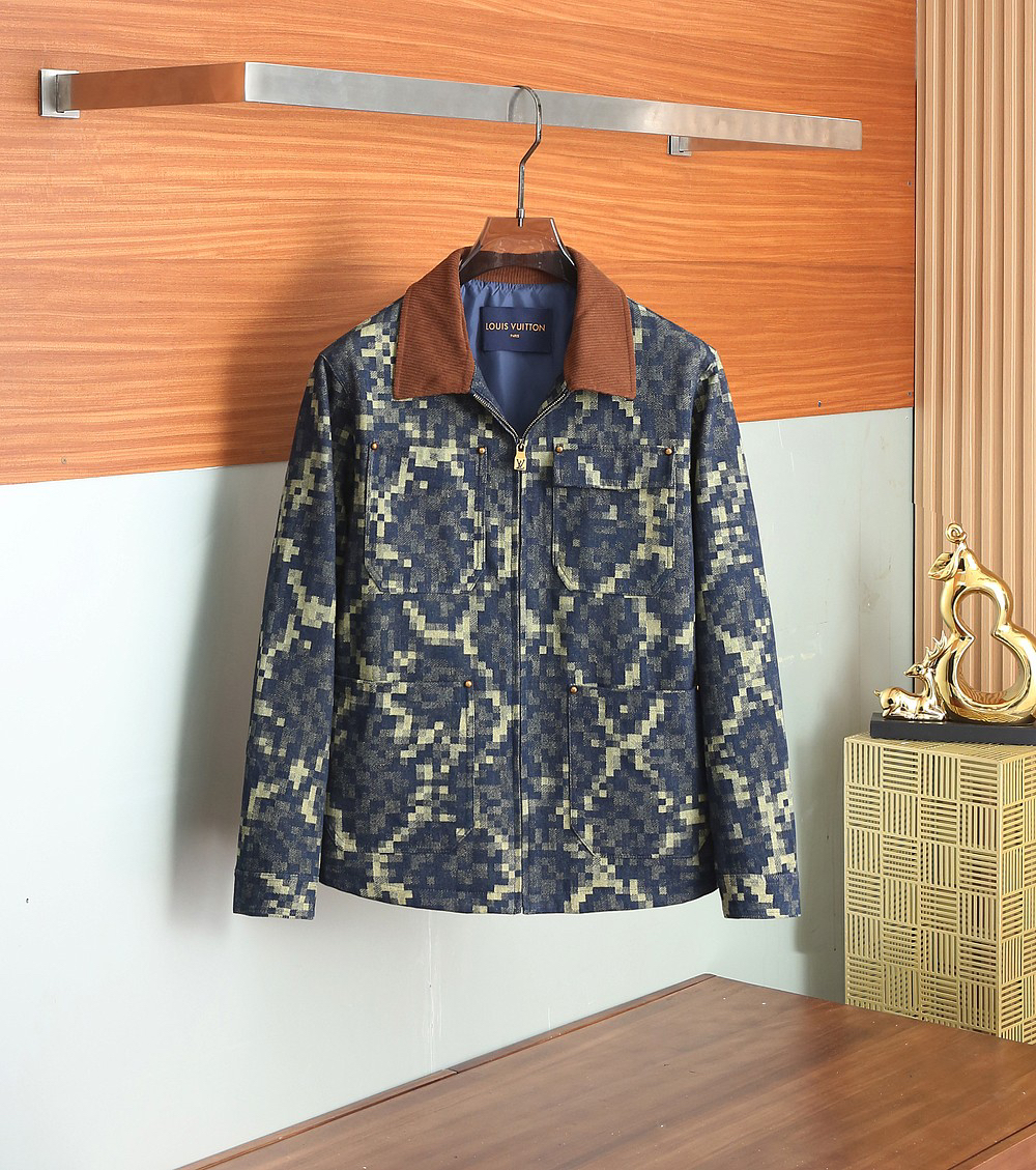 ルイ・ヴィトン「Louis Vuitton」秋冬コレクション クイルテッド ジャケット