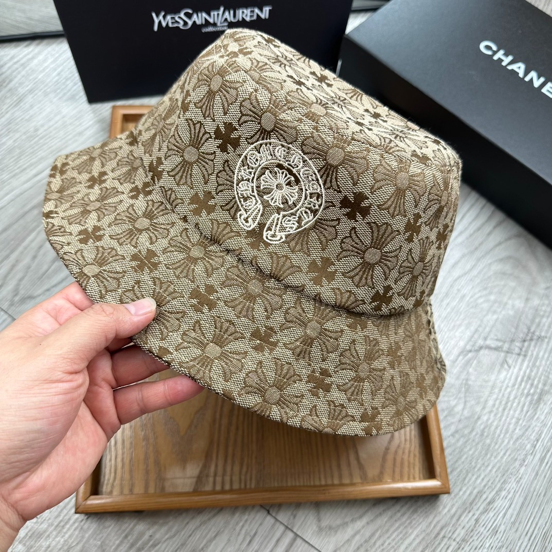 クロムハーツ「Chrome Hearts」ダブルエンブロイダリー バケットハット