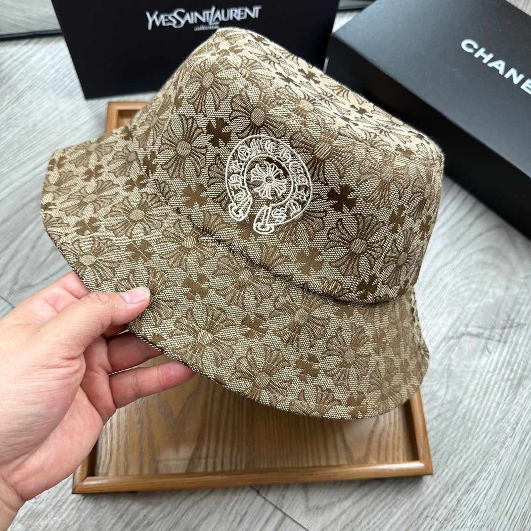 クロムハーツ「Chrome Hearts」ダブルエンブロイダリー バケットハット