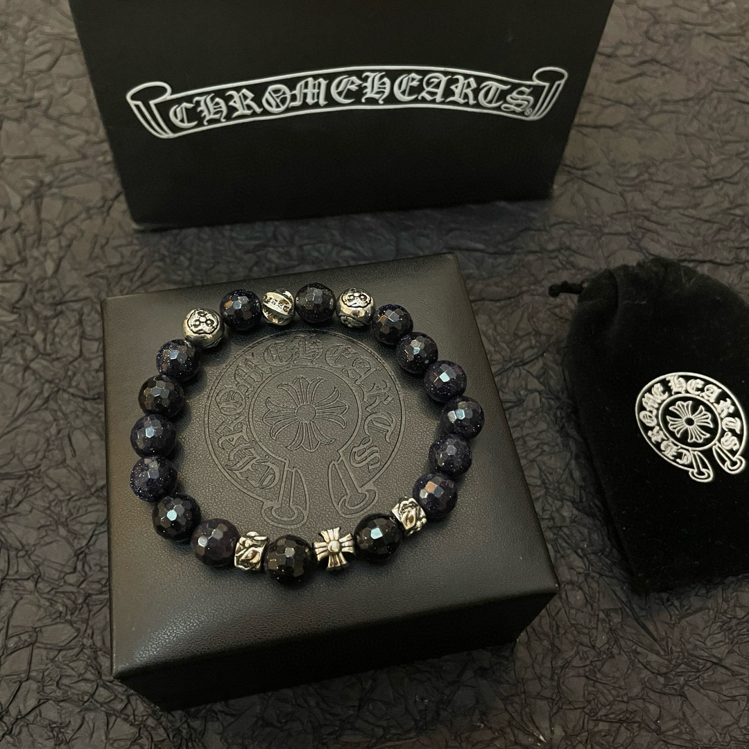 クロムハーツ「Chrome Hearts」ブレスレット - ヴィンテージ＆ロックテイスト ペア用