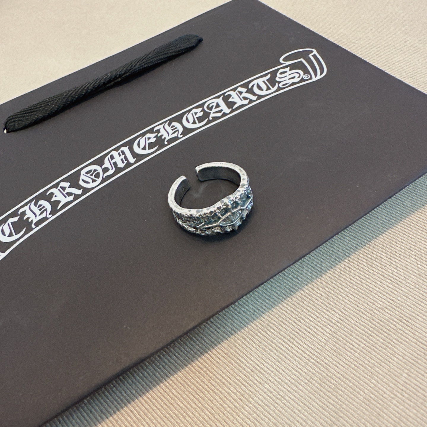 クロムハーツ「Chrome Hearts」クラシックヴィンテージ＆モダンリング - サイズ調整可能