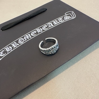 クロムハーツ「Chrome Hearts」クラシックヴィンテージ＆モダンリング - サイズ調整可能