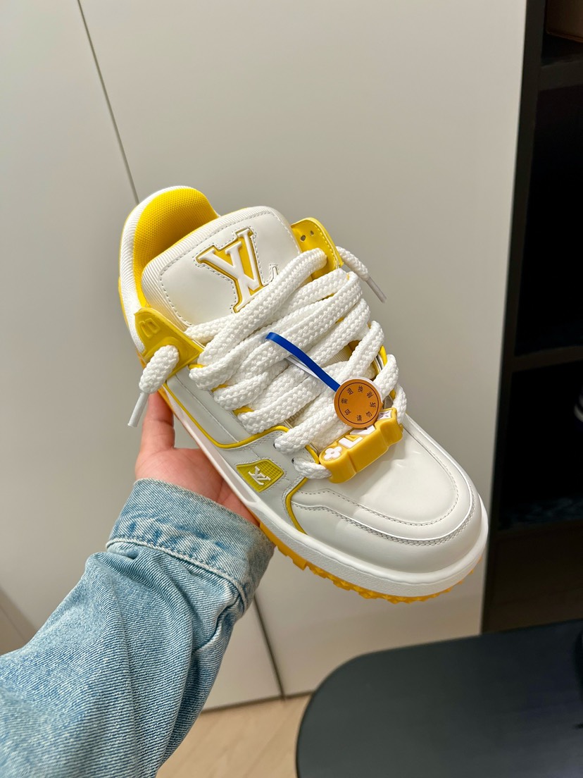 ルイ・ヴィトン「Louis Vuitton」ルイ・ヴィトン トレーナーマキシ スニーカー / レザースニーカー