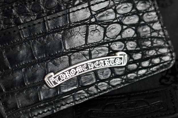 クロムハーツ「Chrome Hearts」クロコダイルレザー カードケース
