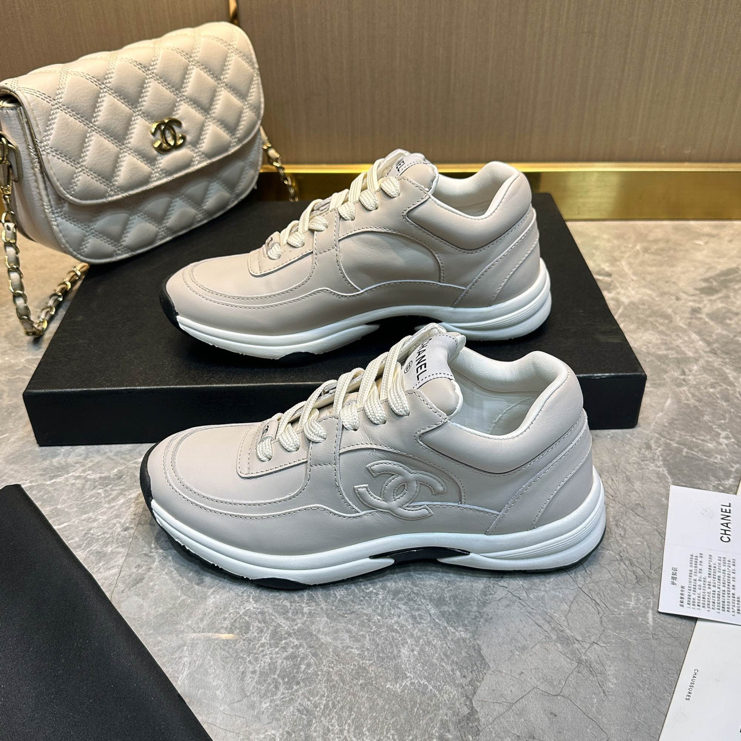 シャネル「Chanel」シャネル プレミアムカジュアルスニーカー / レジャースニーカー
