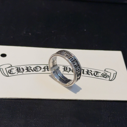 クロムハーツ「Chrome Hearts」クラシックヴィンテージ＆モダンリング - フリーサイズ