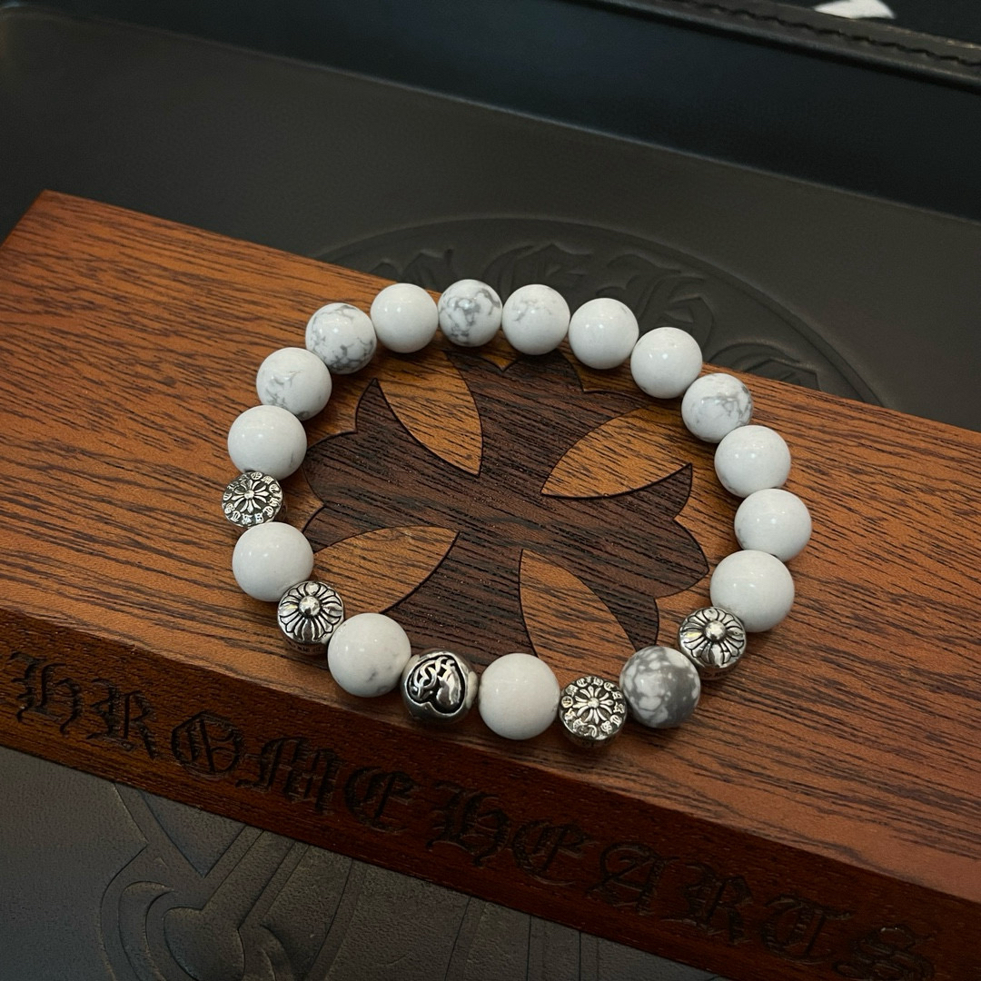 クロムハーツ「Chrome Hearts」ブレスレット - ヴィンテージ＆ロックテイスト ペア用