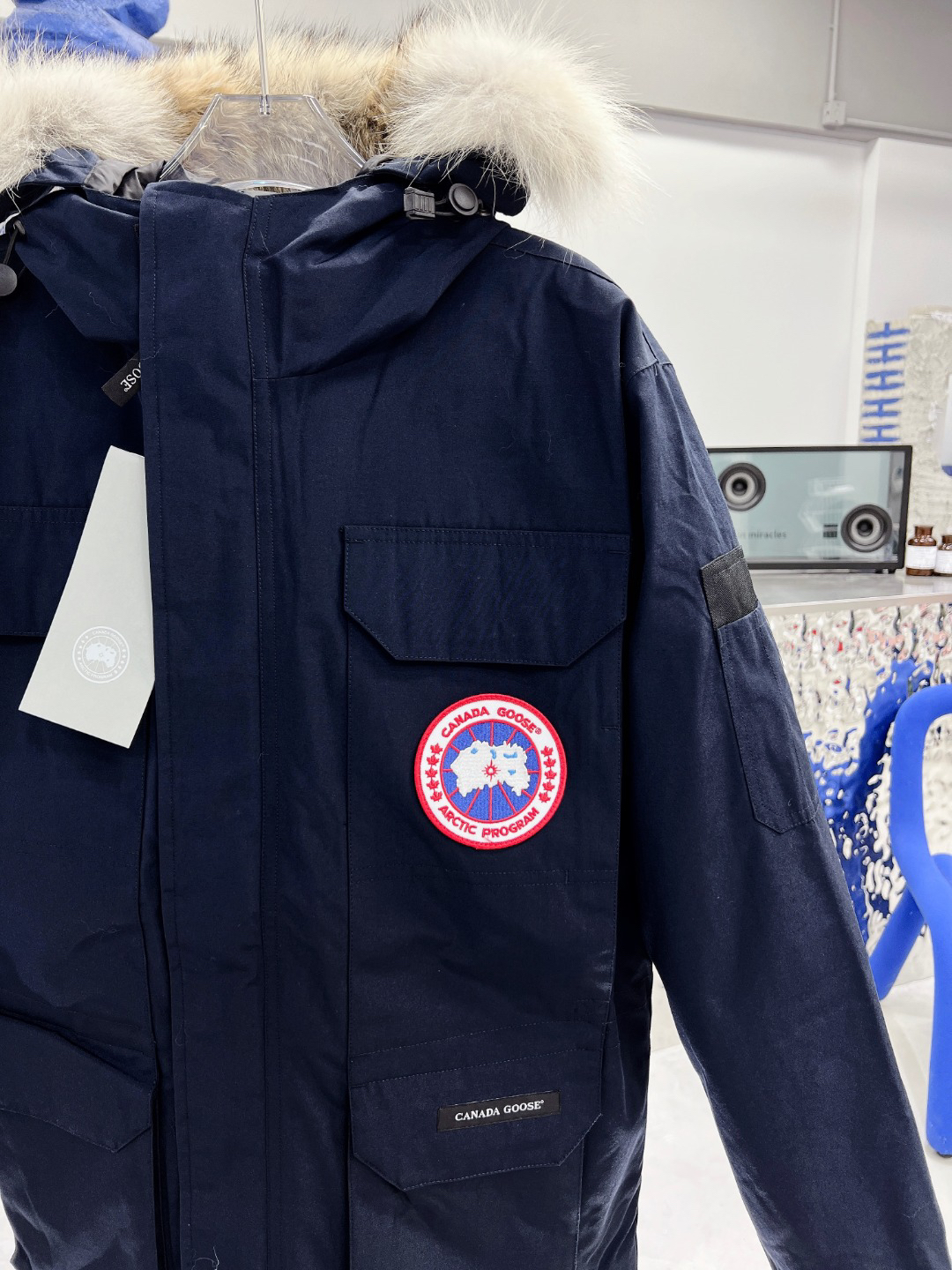 カナダグース「Canada Goose」秋冬フード付きダウンコート