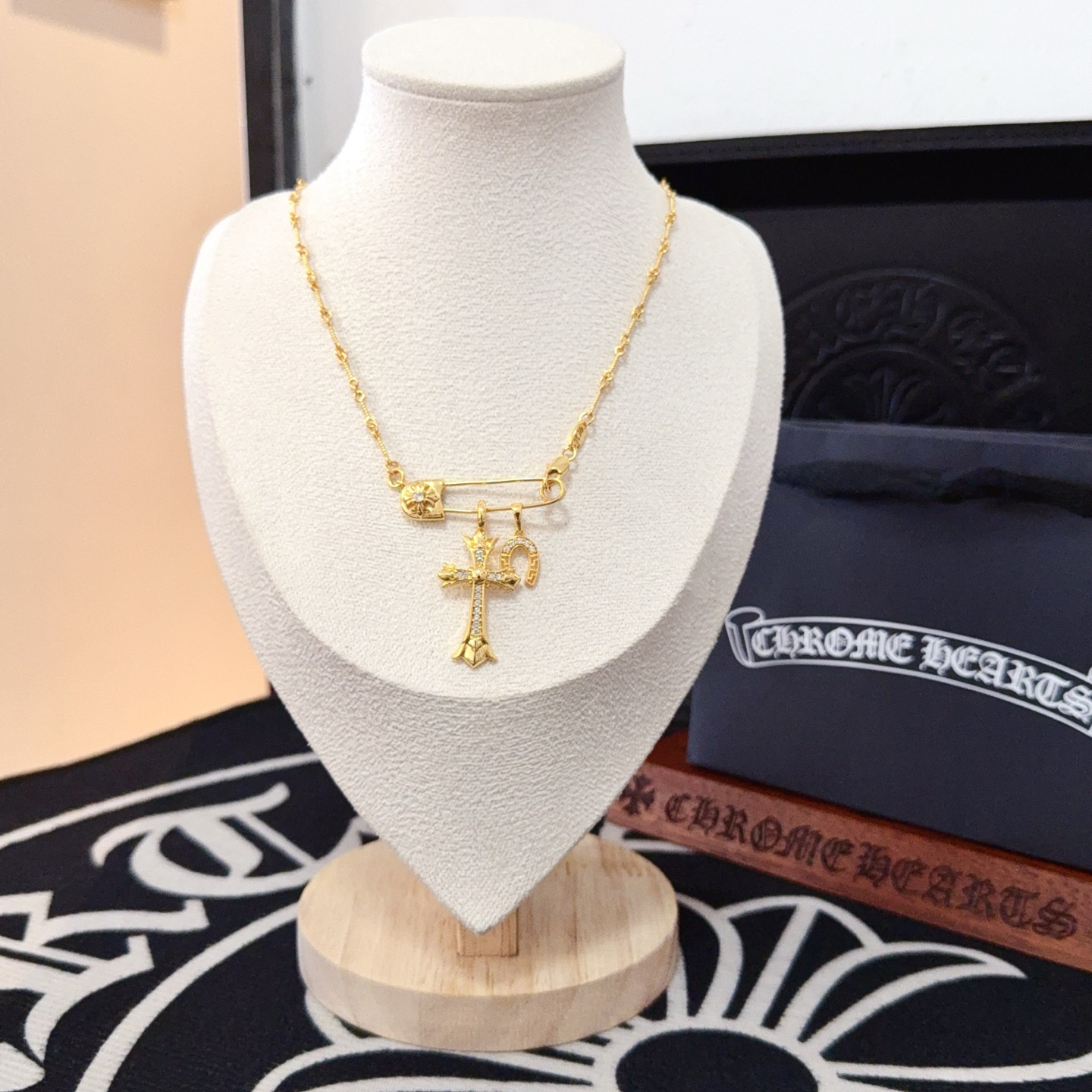 クロムハーツ「Chrome Hearts」シンプルペンダントネックレス - ユニセックス