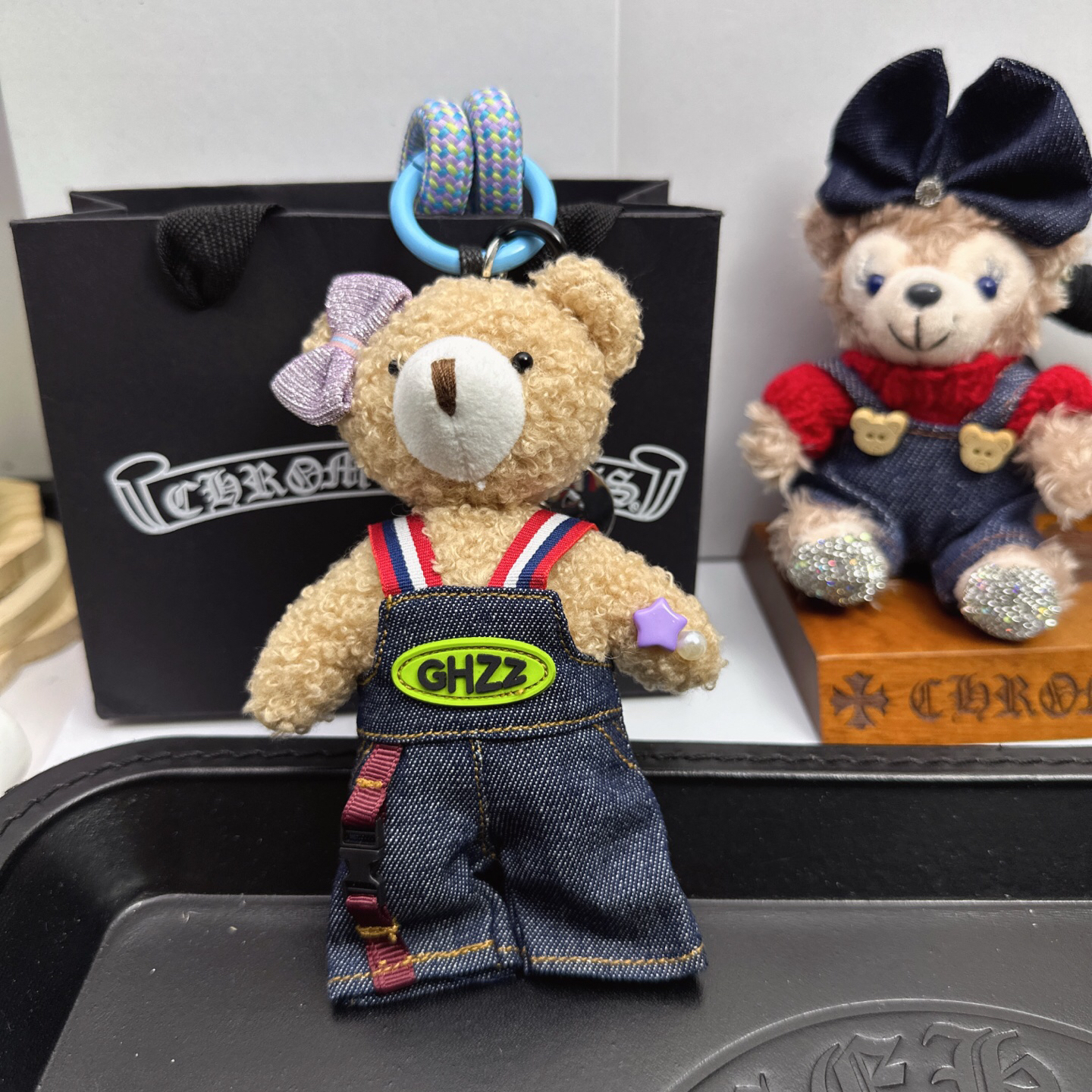 クロムハーツ「Chrome Hearts」バッグチャーム - すべてのトレンドバッグに合わせて、クールでキュートなスタイルを