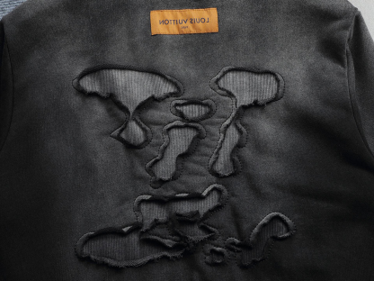 ルイ・ヴィトン「Louis Vuitton」フード付きコットンパーカー(ユニセックス)