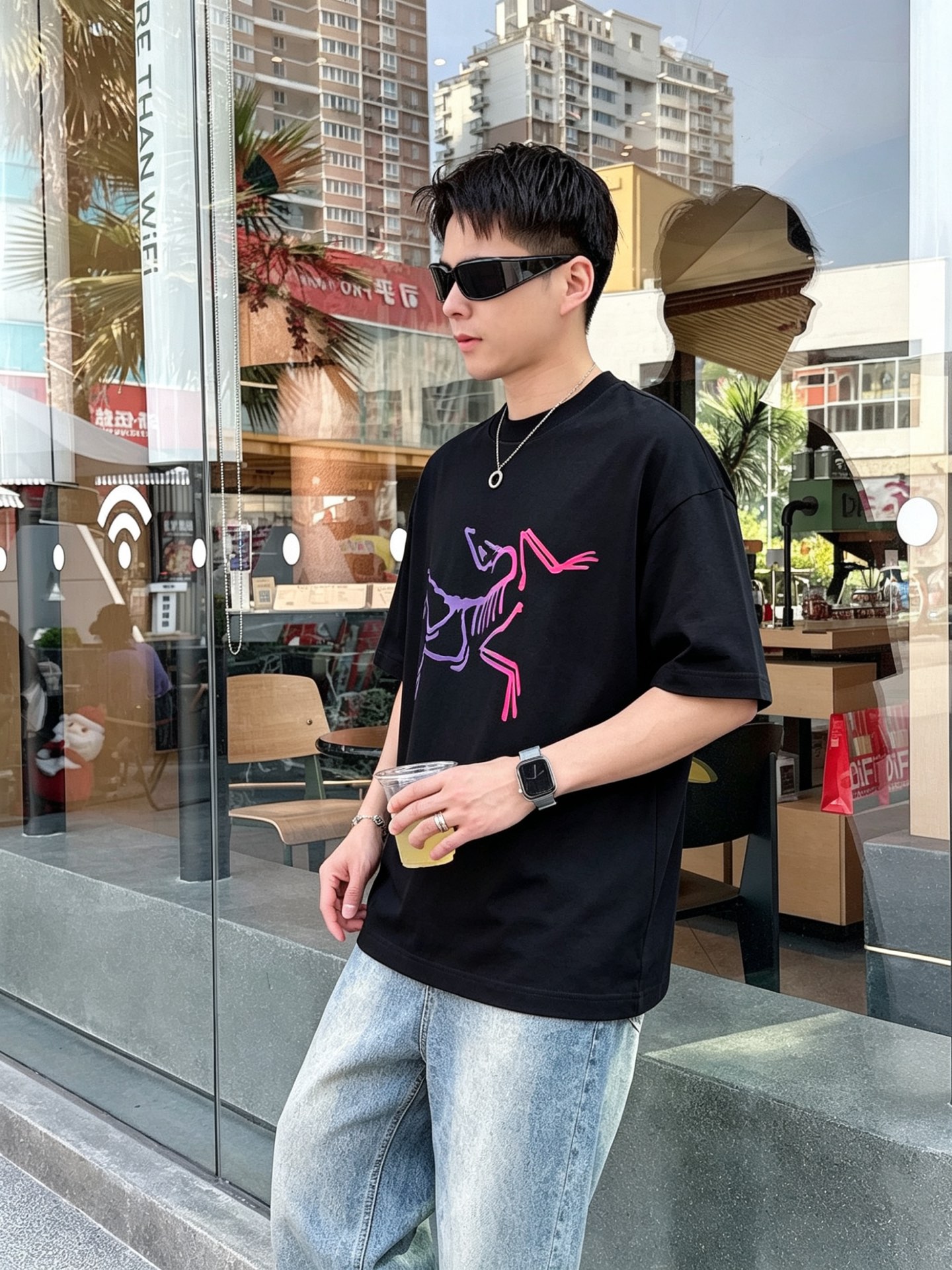 アークテリクス「ARC'TERYX」アークテリクスロゴプリントTシャツ / ショートスリーブ クルーネック