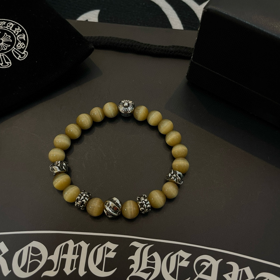 クロムハーツ「Chrome Hearts」ブレスレット - ヴィンテージ＆ロックテイスト ペア用