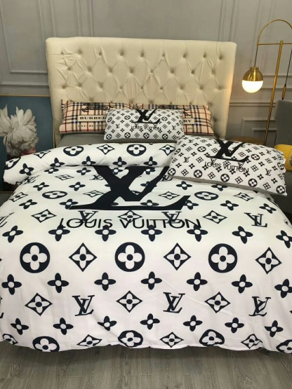 ルイ・ヴィトン「Louis Vuitton」プレミアムコットン デジタルプリント 4点セット