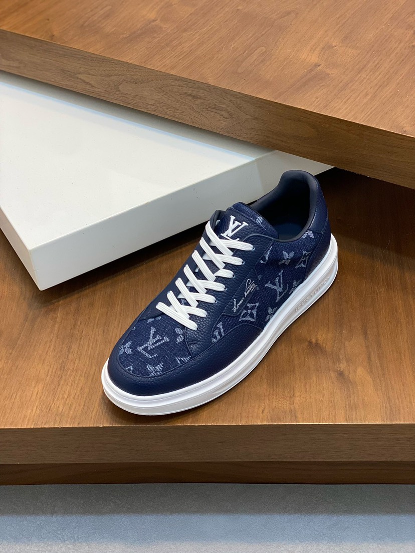 ルイ・ヴィトン「Louis Vuitton」ルイ・ヴィトン スニーカー / レザー スポーツシューズ 
