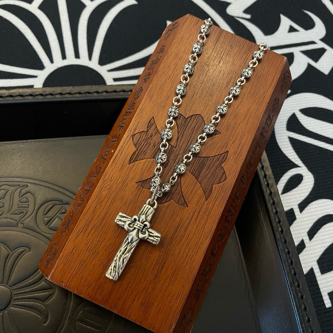 クロムハーツ「Chrome Hearts」シンプルペンダントネックレス - ユニセックス