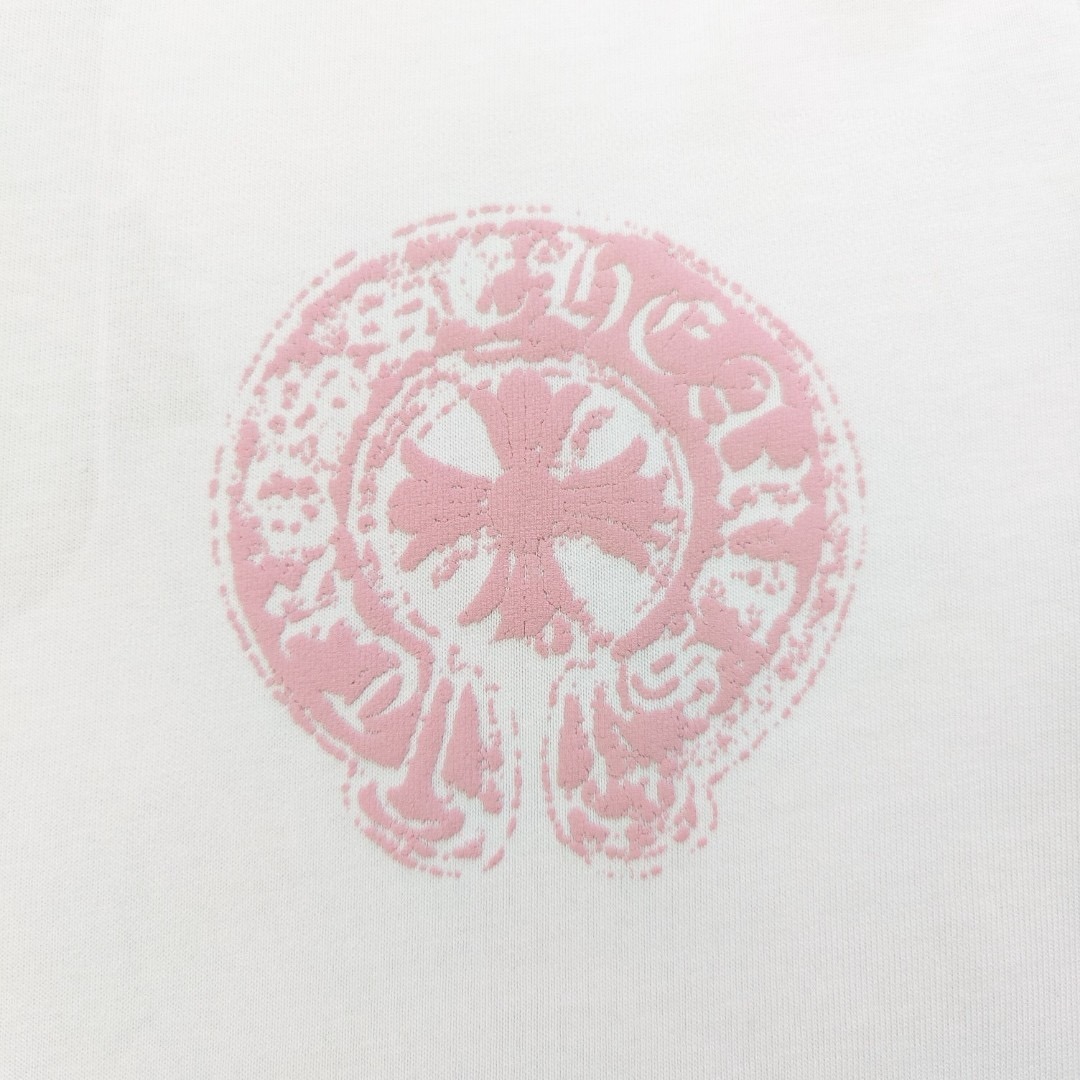 クロムハーツ「Chrome Hearts」クロス＆サンスクリット フォームプリントTシャツ