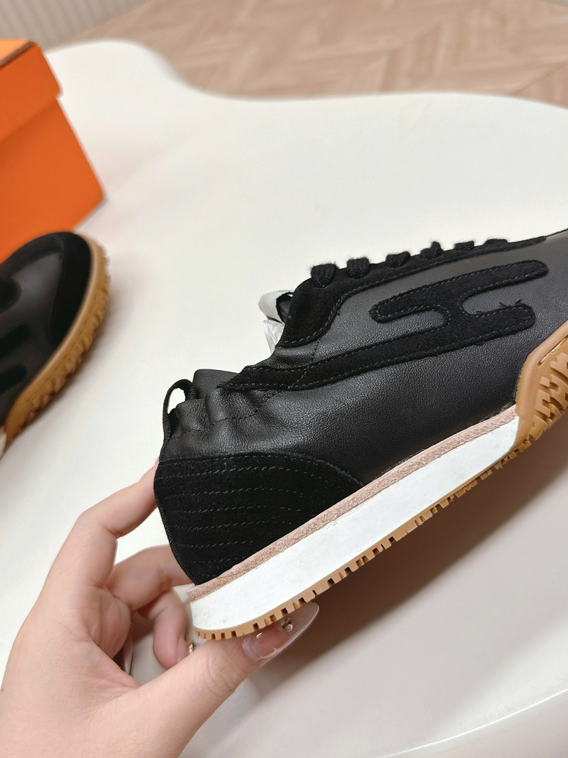 エルメス「Hermès」エルメス ガニーシューズ / レザースニーカー