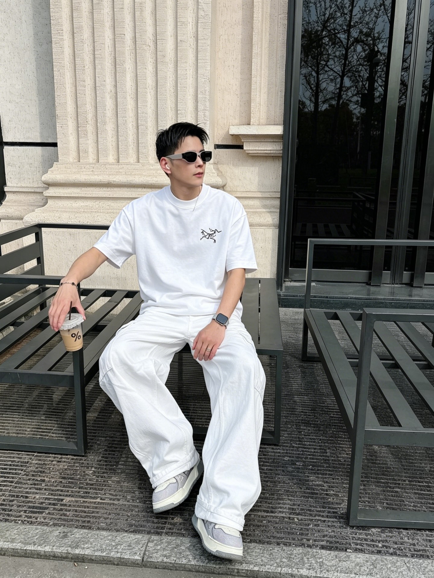 アークテリクス「ARC'TERYX」ロゴプリントTシャツ / ショートスリーブ クルーネック