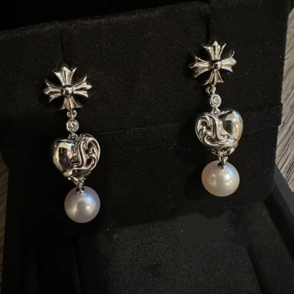 クロムハーツ「Chrome Hearts」クラシックヴィンテージ＆モダン イヤリング/ピアス/イヤカフ - ユニセックス