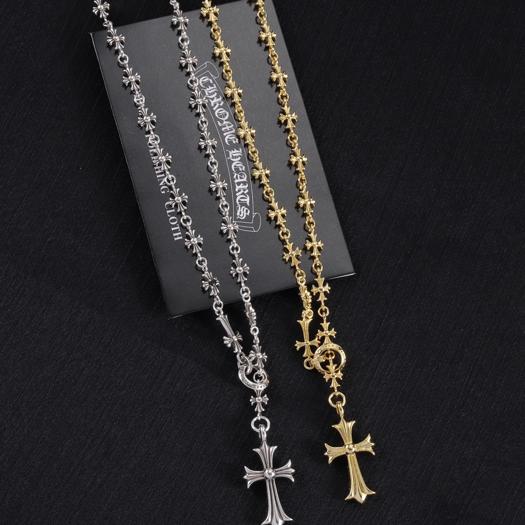 クロムハーツ「Chrome Hearts」シンプルペンダントネックレス - ユニセックス