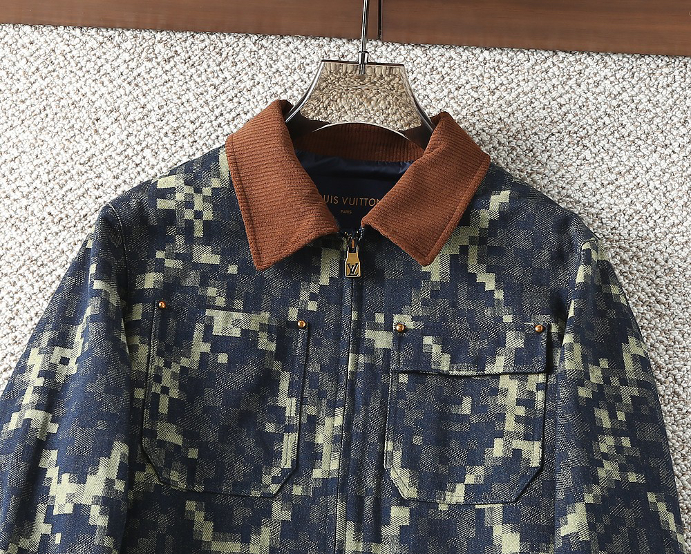 ルイ・ヴィトン「Louis Vuitton」秋冬コレクション クイルテッド ジャケット