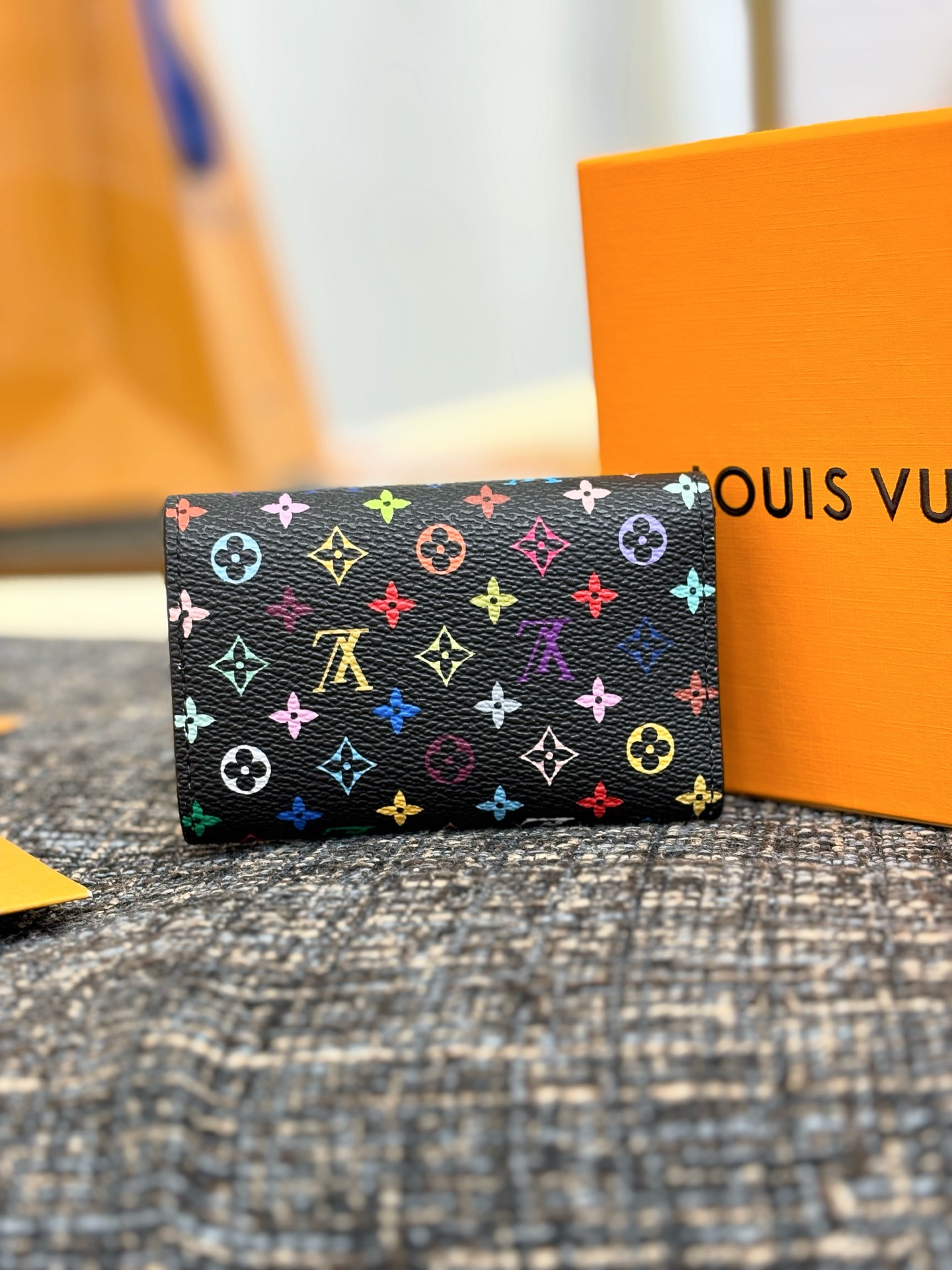 ルイ・ヴィトン「Louis Vuitton」LV × TM キーケース ミュルティクレ