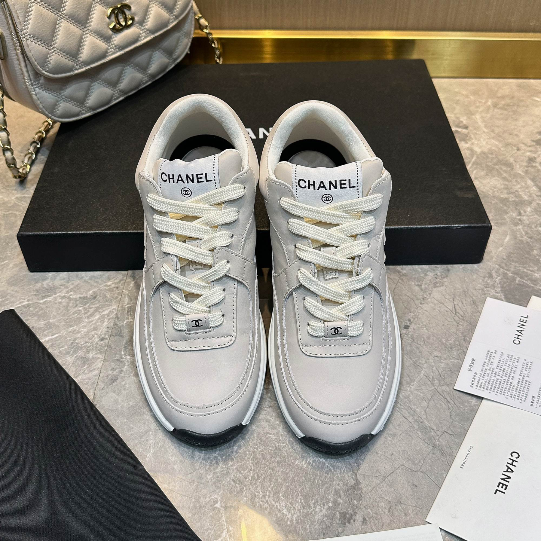 シャネル「Chanel」シャネル プレミアムカジュアルスニーカー / レジャースニーカー