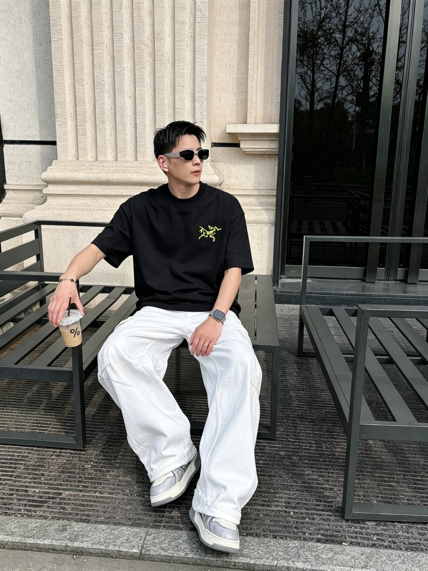 アークテリクス「ARC'TERYX」ロゴプリントTシャツ / ショートスリーブ クルーネック