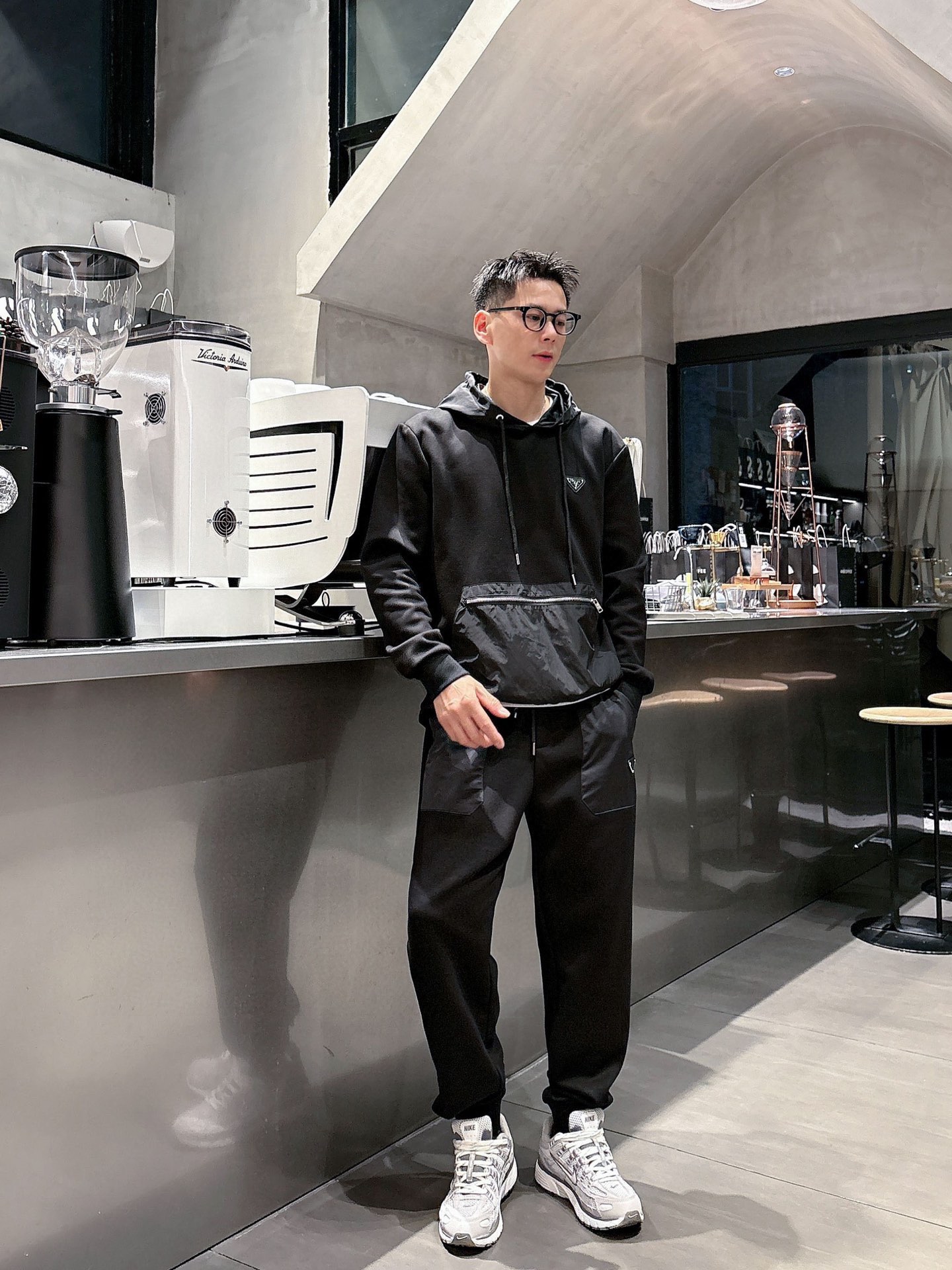 プラダ「Prada」秋冬 メンズ  カジュアルスポーツセット