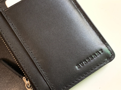 バーバリー「Burberry」London チェック 二つ折り財布