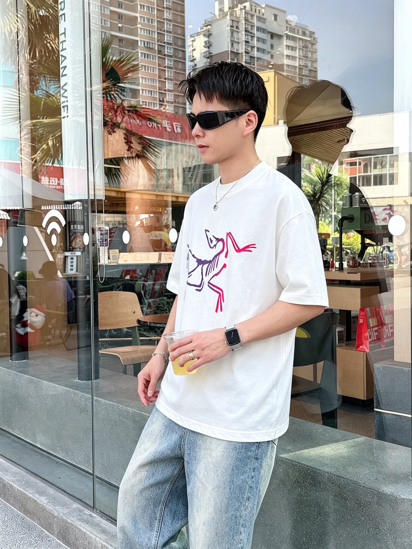 アークテリクス「ARC'TERYX」ロゴプリントTシャツ / ショートスリーブ クルーネック