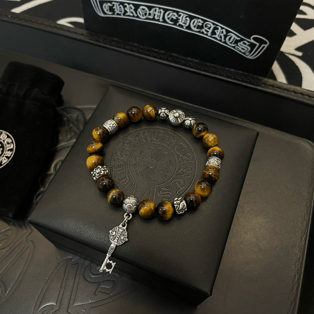 クロムハーツ「Chrome Hearts」ブレスレット - ヴィンテージ＆ロックテイスト ペア用