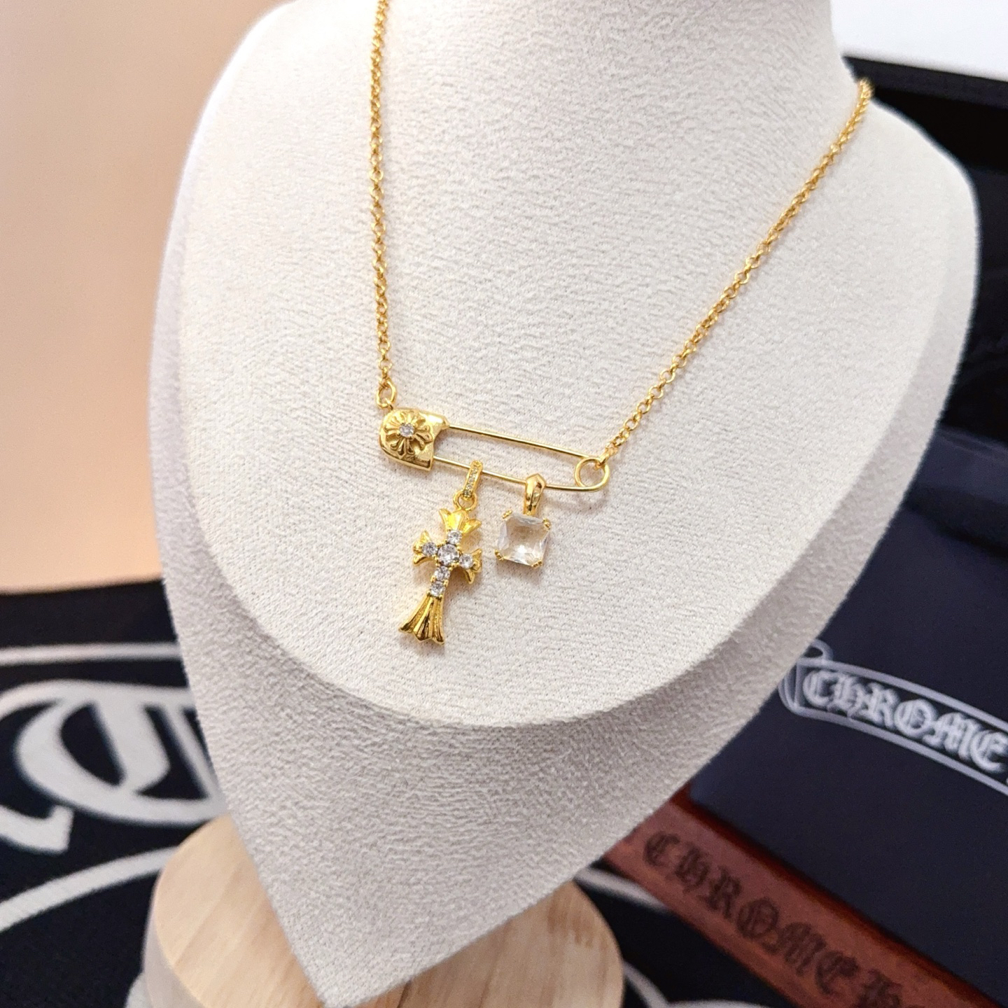 クロムハーツ「Chrome Hearts」シンプルペンダントネックレス - ユニセックス
