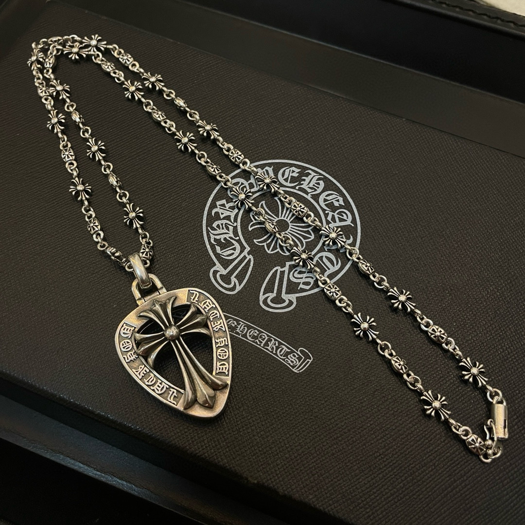クロムハーツ「Chrome Hearts」クラシック ペンダントネックレス - 男女兼用