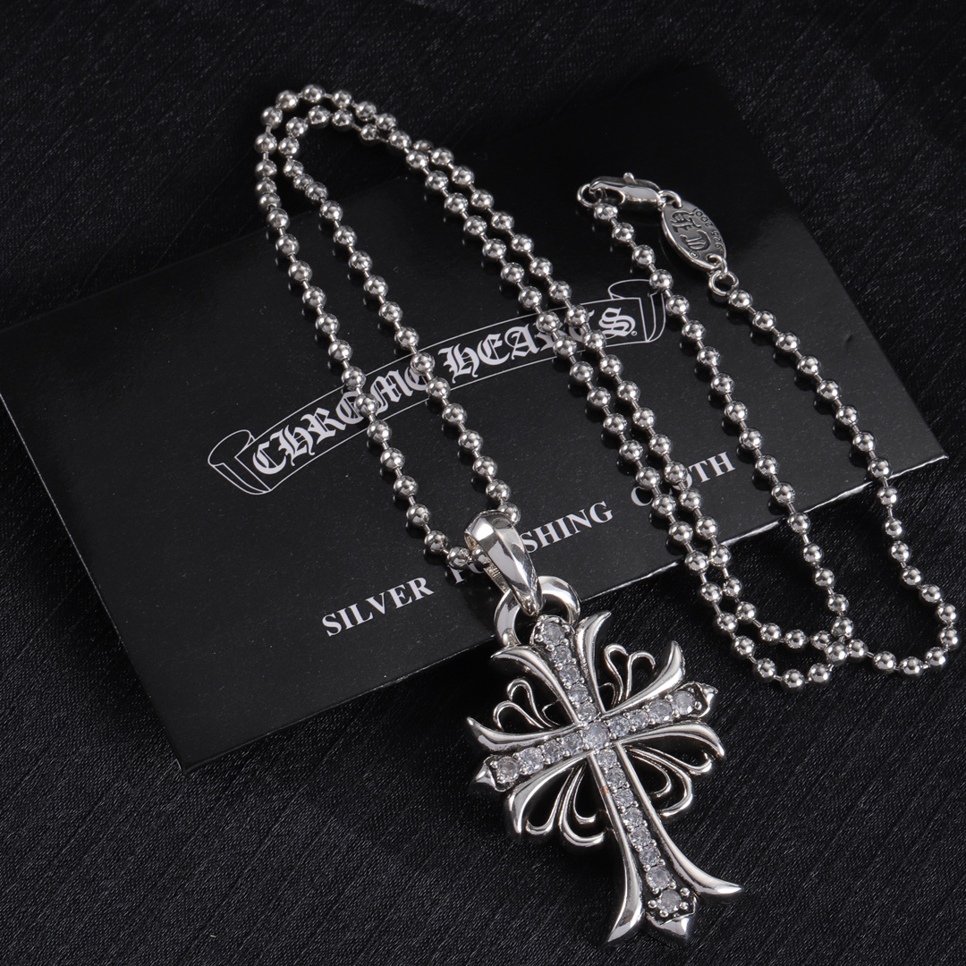 クロムハーツ「Chrome Hearts」シンプルペンダントネックレス - ユニセックス