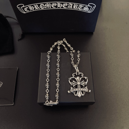 クロムハーツ「Chrome Hearts」シンプルペンダントネックレス - ユニセックス