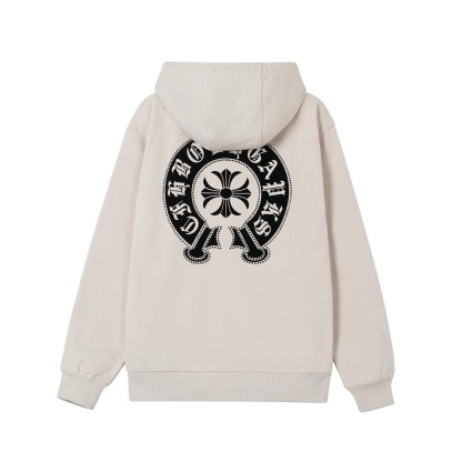 クロムハーツ「Chrome Hearts」秋冬ロングスリーブ ジップアップフーディ - ユニセックス