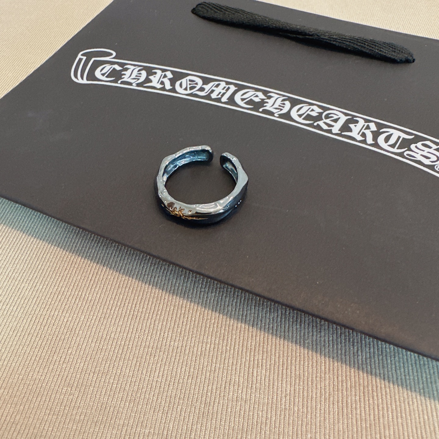 クロムハーツ「Chrome Hearts」クラシックヴィンテージ＆モダンリング - サイズ調整可能