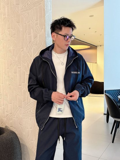 バーバリー「Burberry」秋冬 メンズ  カジュアルスポーツセット