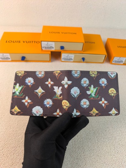 ルイ・ヴィトン「Louis Vuitton」ルイ・ヴィトン パスポートカバー Monogram フローラル / パスポートケース