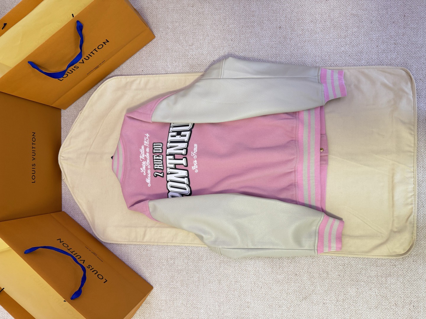 ルイ・ヴィトン「Louis Vuitton」モダンベースボールジャケット