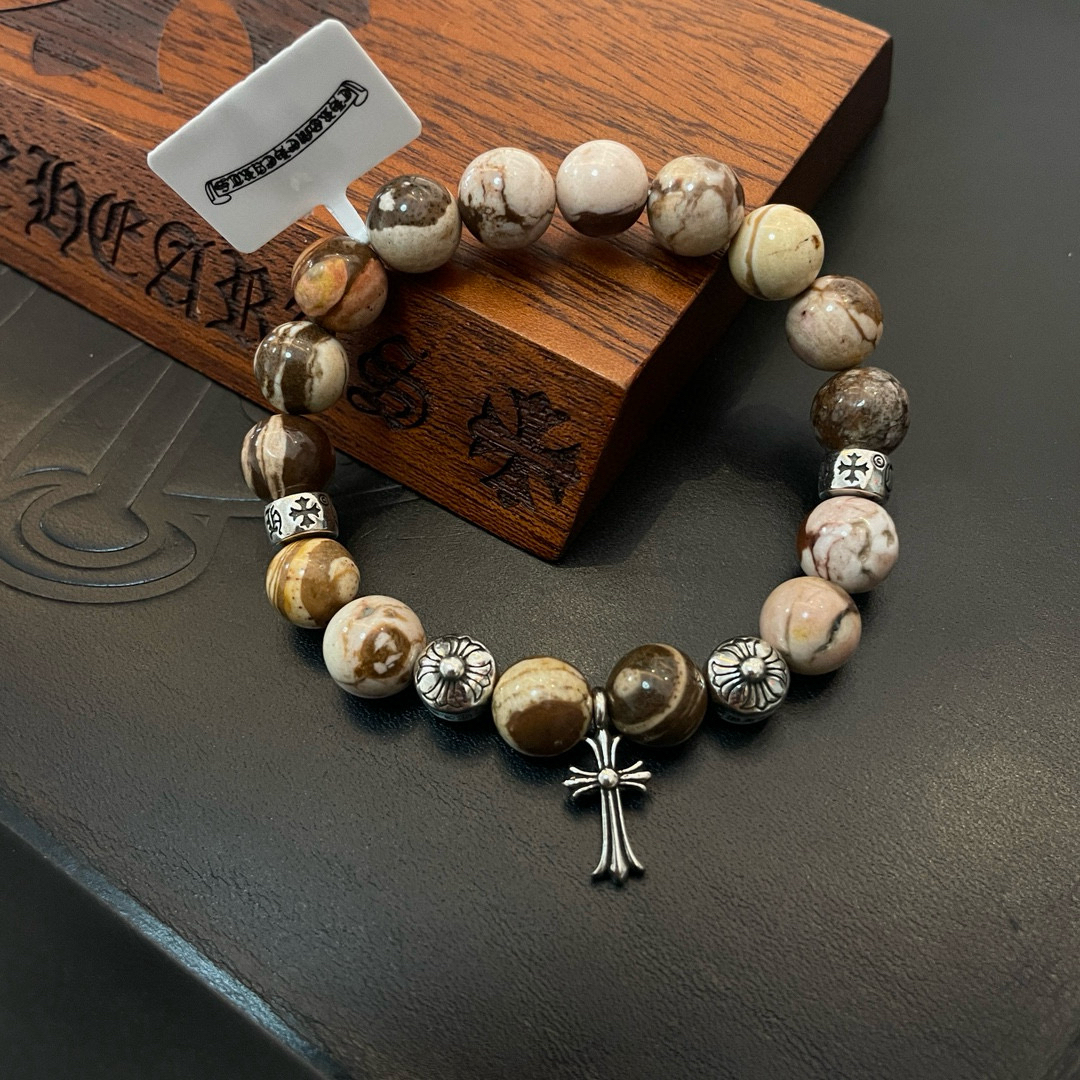 クロムハーツ「Chrome Hearts」ブレスレット - ヴィンテージ＆ロックテイスト ペア用