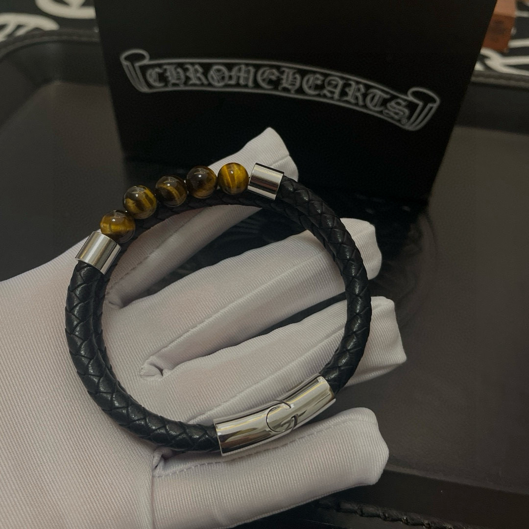 クロムハーツ「Chrome Hearts」ブレスレット - ヴィンテージ＆ロックテイスト ペア用