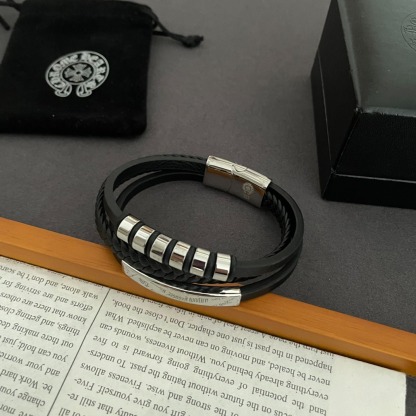 クロムハーツ「Chrome Hearts」ビンテージ5リング ブレスレット